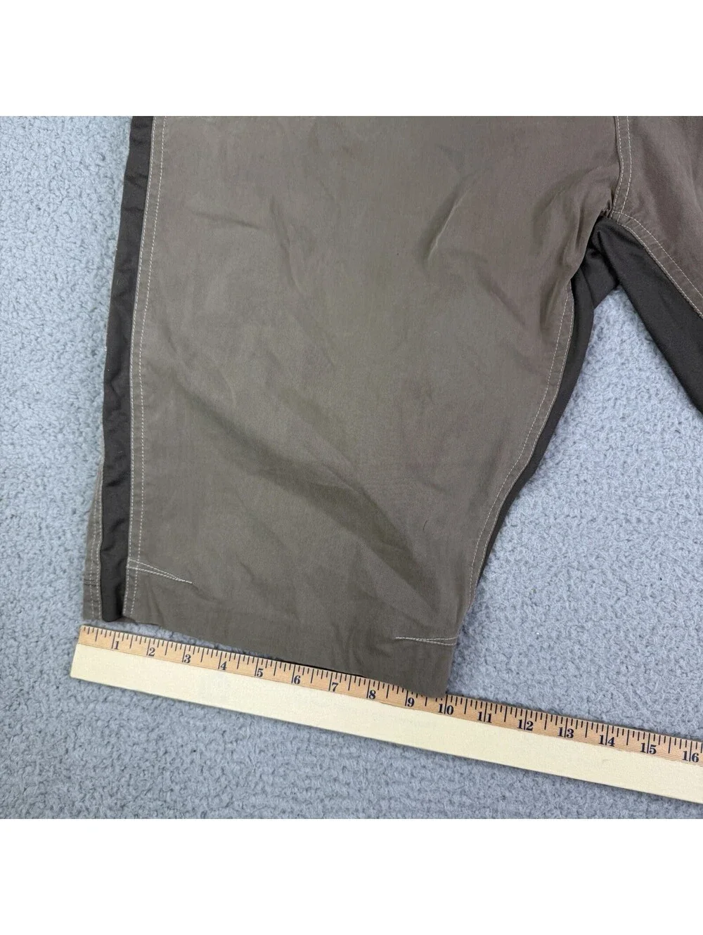 Kuhl Radikl Hiking Shorts Stretch Gorpcore 40x14 Mens Brown (Read Description!)